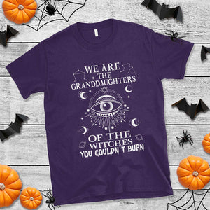We Are The Granddaughters Of The Witches You Couldn't Burn T Shirt TS02 Purple Print Your Wear