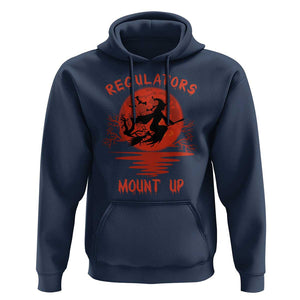 Halloween Witch Hoodie Regulators Mount Up TS02 Navy Print Your Wear