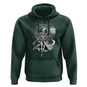 Witch Hoodie Black Gothic TS02 Dark Forest Green Print Your Wear