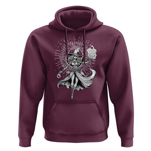 Witch Hoodie Black Gothic TS02 Maroon Print Your Wear