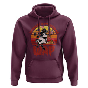 WAP Witches And Potions Retro Hoodie TS02 Maroon Print Your Wear