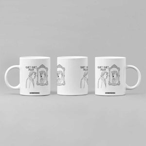 Quiet Quiet Piggy Trump Mirror Coffee Mug Sarcastic Pig Political Satire Parody TS02 Print Your Wear