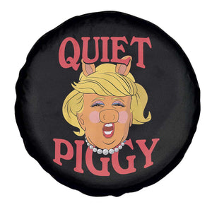 Quiet Piggy Drag Parody Spare Tire Cover Funny Miss Piggy Trump TS02 Print Your Wear