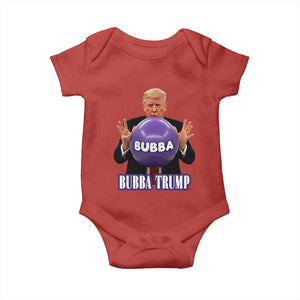 Bubba Trump Blowing Balloon Meme Baby Onesie Funny Political Scandal Parody for Viral Humor Fans TS02 Red Print Your Wear