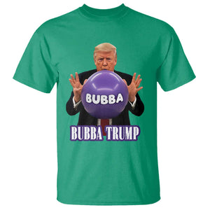 Bubba Trump Blowing Balloon Meme T Shirt Funny Political Scandal Parody for Viral Humor Fans TS02 Irish Green Print Your Wear