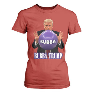 Bubba Trump Blowing Balloon Meme T Shirt For Women Funny Political Scandal Parody for Viral Humor Fans TS02 Red Print Your Wear