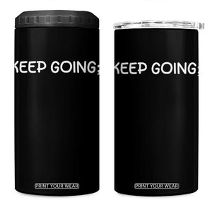 Keep Going Semicolon Suicide Prevention Awareness 4 in 1 Can Cooler Tumbler Mental Health Support You Matter Inspiration Radiate Positivity