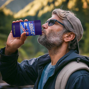 Trump America's Gulf 4 in 1 Can Cooler Tumbler Greeting from the Patriot Uncle Sam TS02 Print Your Wear