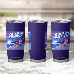Trump America's Gulf Tumbler Cup Greeting from the Patriot Uncle Sam TS02 Print Your Wear