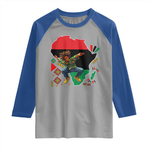 Black Son Future Leader Raglan Shirt African American Pride Black History Month TS02 Sport Gray Royal Print Your Wear