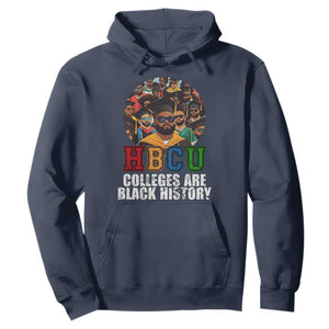 HBCU Colleges Are Black History Hoodie African Education TS02 Navy Print Your Wear