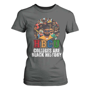 HBCU Colleges Are Black History T Shirt For Women African Education TS02 Dark Heather Print Your Wear