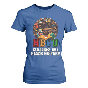 HBCU Colleges Are Black History T Shirt For Women African Education TS02 Royal Blue Print Your Wear