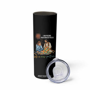 I Am Piecing Your Broken Pieces Christian Healing Skinny Tumbler Jesus Comfort Faith Restoration Inspirational Gift TS02 Print Your Wear