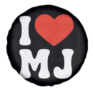 I Heart MJ Classic Graphic Tribute Spare Tire Cover Love Pop Legend Iconic Culture Music Fan Favor TS02 Print Your Wear