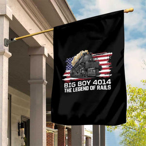 Vintage American Steam Train Garden Flag Legend of the Rails Heritage Pride TS02 Print Your Wear