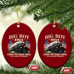 Patriotic Freedom Express Coast to Coast Ceramic Ornament Steam Train Legend Heritage Pride TS02 Print Your Wear