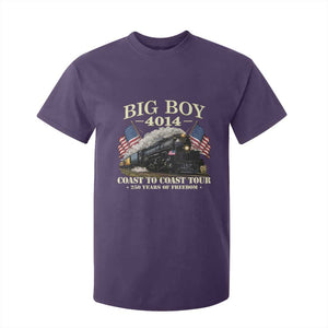Patriotic Freedom Express Coast to Coast T Shirt For Kid Steam Train Legend Heritage Pride TS02 Purple Print Your Wear
