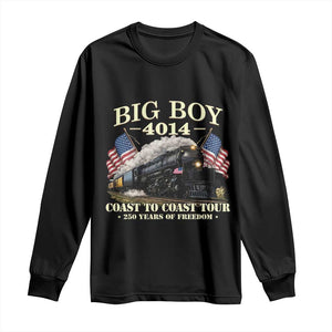 Patriotic Freedom Express Coast to Coast Long Sleeve Shirt Steam Train Legend Heritage Pride TS02 Black Print Your Wear