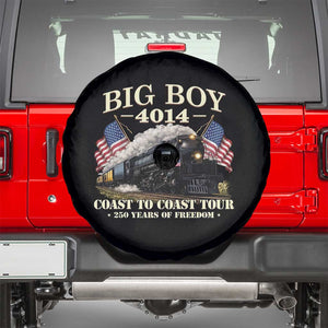 Patriotic Freedom Express Coast to Coast Spare Tire Cover Steam Train Legend Heritage Pride TS02 Black Print Your Wear