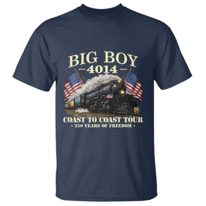 Patriotic Freedom Express Coast to Coast T Shirt Steam Train Legend Heritage Pride TS02 Navy Print Your Wear