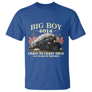 Patriotic Freedom Express Coast to Coast T Shirt Steam Train Legend Heritage Pride TS02 Royal Blue Print Your Wear