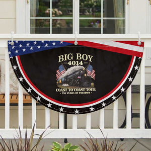 America Freedom Express Coast to Coast Patriotic Fan Flag Steam Train Legend Heritage Pride