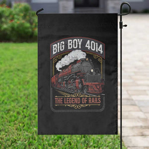 Retro Emblem Classic Steam Train Garden Flag Locomotive Heritage Pride Legend of the Rails TS02 Print Your Wear