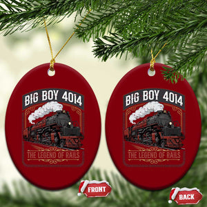 Retro Emblem Classic Steam Train Ceramic Ornament Locomotive Heritage Pride Legend of the Rails TS02 Print Your Wear