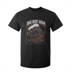 Retro Emblem Classic Steam Train T Shirt For Kid Locomotive Heritage Pride Legend of the Rails TS02 Black Print Your Wear