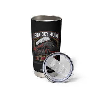 Retro Emblem Classic Steam Train Tumbler Cup Locomotive Heritage Pride Legend of the Rails TS02 Print Your Wear