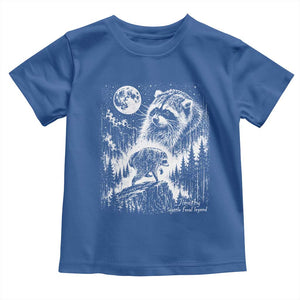 Jimothy Three Raccoon Moon Parody Wildlife Graphic Toddler T Shirt Vintage Seattle Feral Legend Trash Panda Meme