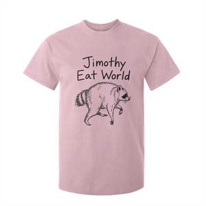 Jimothy Eat World Funny Music Parody T Shirt For Kid Viral Seattle Raccoon Trash Panda Meme