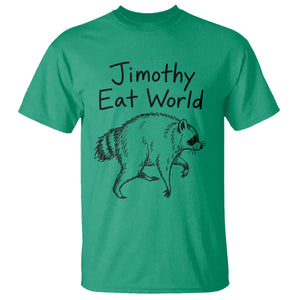 Jimothy Eat World Funny Music Parody T Shirt Viral Seattle Raccoon Trash Panda Meme