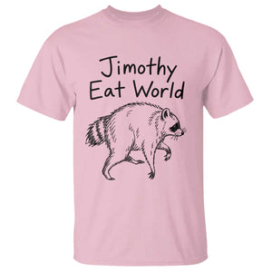 Jimothy Eat World Funny Music Parody T Shirt Viral Seattle Raccoon Trash Panda Meme
