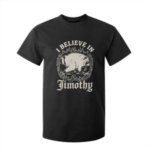 I Believe In Jimothy the Seattle Raccoon T Shirt For Kid Flaming Circle Vintage Feral Legend Trash Panda Supporter