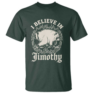 I Believe In Jimothy the Seattle Raccoon T Shirt Flaming Circle Vintage Feral Legend Trash Panda Supporter