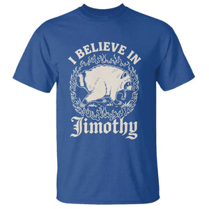 I Believe In Jimothy the Seattle Raccoon T Shirt Flaming Circle Vintage Feral Legend Trash Panda Supporter