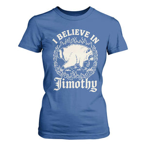 I Believe In Jimothy the Seattle Raccoon T Shirt For Women Flaming Circle Vintage Feral Legend Trash Panda Supporter