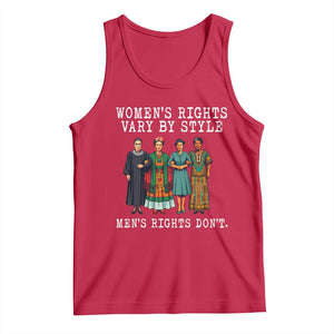 Womens Rights Vary By Style Feminists Historic Female Empowerment Tank Top Powerful Feminism Civil Rights Movement