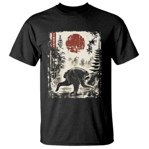 Jimothy the Raccoon Japanese Ukiyo-e Style Vintage Graphic T Shirt Viral Seattle Trash Panda Feral Legend Supporter