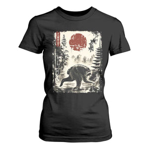 Jimothy the Raccoon Japanese Ukiyo-e Style Vintage Graphic T Shirt For Women Viral Seattle Trash Panda Feral Legend Supporter