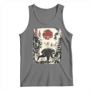 Jimothy the Raccoon Japanese Ukiyo-e Style Vintage Graphic Tank Top Viral Seattle Trash Panda Feral Legend Supporter