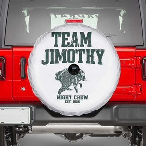 Team Jimothy Night Crew Est 2026 Viral Seattle Raccoon Spare Tire Cover Feral Legend Trash Panda Vintage Athletic Style Graphic