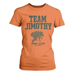 Team Jimothy Night Crew Est 2026 Viral Seattle Raccoon T Shirt For Women Feral Legend Trash Panda Vintage Athletic Style Graphic