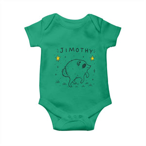 Cute Doodle Starry Jimothy the Raccoon Graphic Baby Onesie Viral Seattle Trash Panda