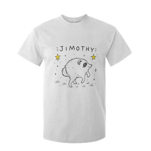 Cute Doodle Starry Jimothy the Raccoon Graphic T Shirt For Kid Viral Seattle Trash Panda