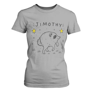 Cute Doodle Starry Jimothy the Raccoon Graphic T Shirt For Women Viral Seattle Trash Panda