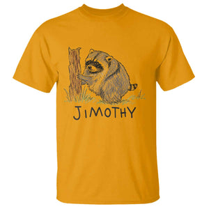 Jimothy Funny Viral Seattle Raccoon Crayon Drawing Graphic T Shirt Trash Panda Feral Legend Supporter