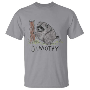 Jimothy Funny Viral Seattle Raccoon Crayon Drawing Graphic T Shirt Trash Panda Feral Legend Supporter